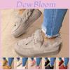 Cozy Plush Snow Shoes Women's Winter Thick Soled Round Head Slippers