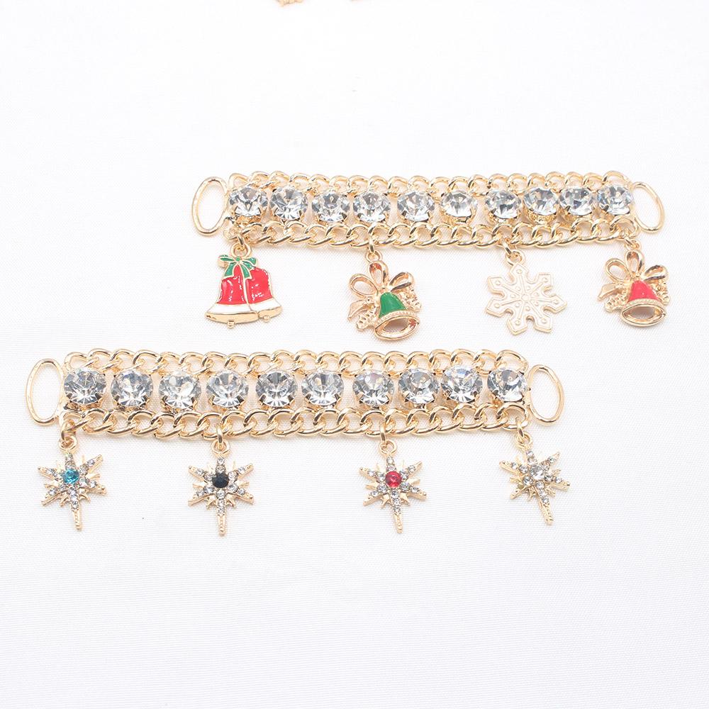 New 1 Piece 105mm Alloy Rhinestone Hanging Accessory Sexy Bikini Connector/luggage Shiny Clothing Wedding Decoration Accessory