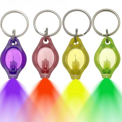 UV Mini Sleutelhanger LED Zaklamp Cadeaus Fakkel Licht Lamp Sleutelhanger Licht Fakkel Zwart Licht UV Zaklamp Ultraviolet Sleutelhouder