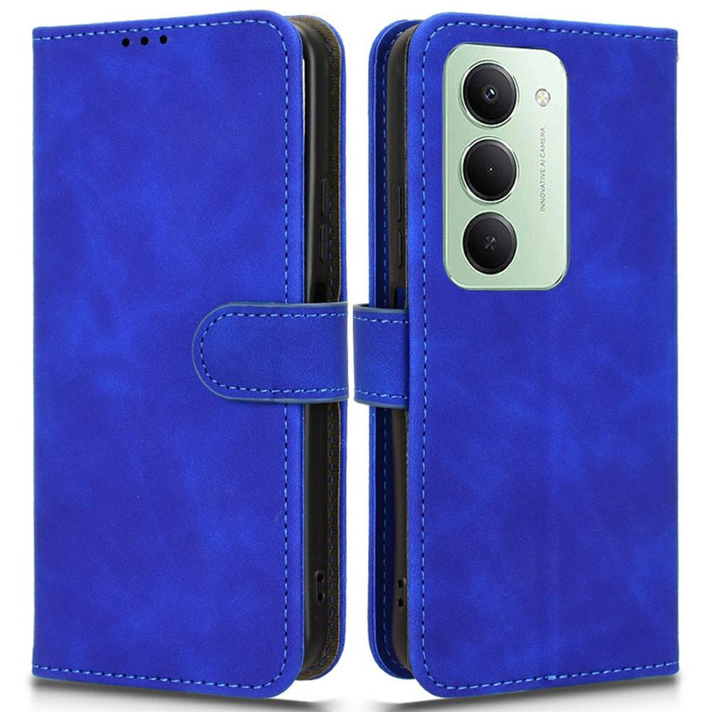 Dla Xiaomi Redmi 15 4G (UE) (171mm) Skórzane etui przyjemne w dotyku odporne na upadki portfel etui na telefon z klapką