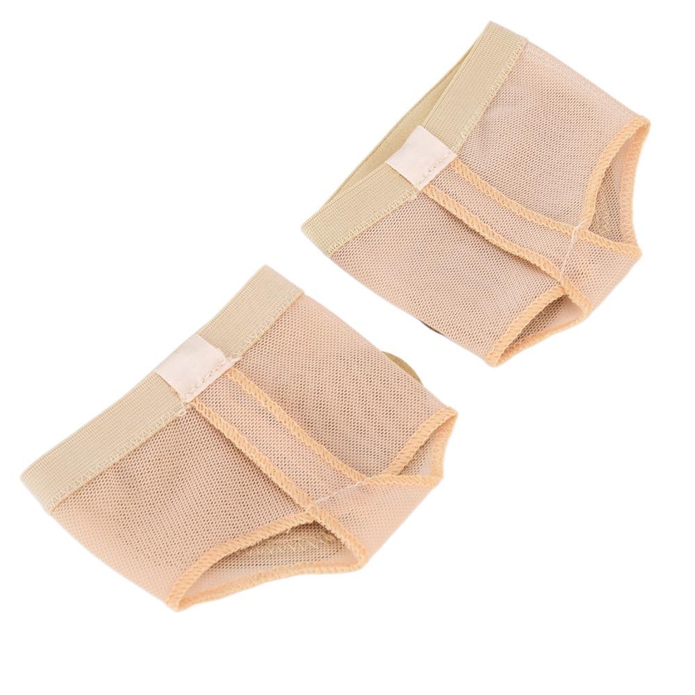 4pcs Breathable Material Foot Thongs Soft Wear Resistant Half Sole Dance Shoe  Barefoot Performance