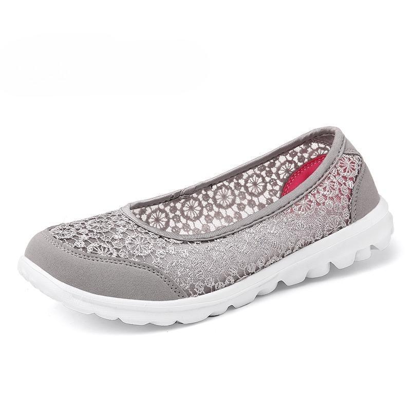 Fashion Women's Flats Shoes Ladies Slip On Platform Sneakers Cute Loafer Shoes Size 35-42