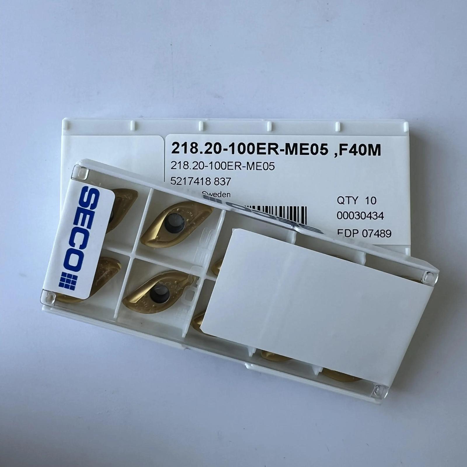 

SECO / 218.20-100ER-ME05,F40M /Original blade Carbide CNC Blade 10 PCS