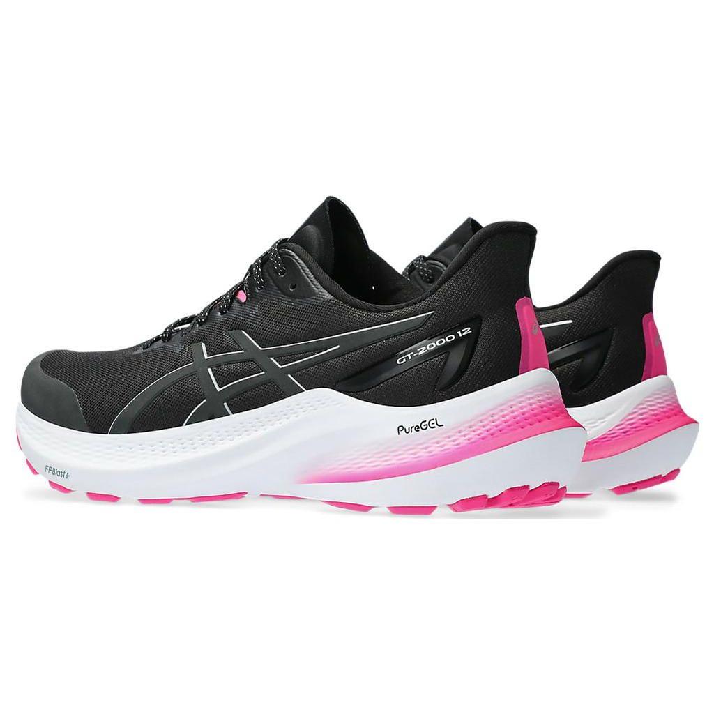 Asics GT 2000 12 Lite-Show Black Pure Silver Women Sneakers 1012B578-001