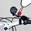 Illuminated Motorcycle Clock Waterproof Anti-Glare HD Display Mini Size for Electric Bikes Outdoor Riding Commuting