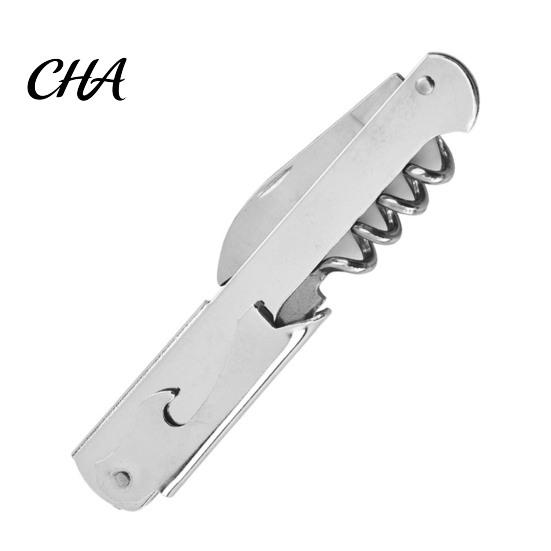 Beverage Opener for Beer 3-in-1 Wine And Corkscrew Bottle Opener, Compact Manual Wedding Gifts Groomsmen Tool, Multifunctional Home Kitchen Bar Travel