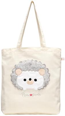 Canvas Tote Bag Hedgehog Pompon's ZCTB1-A
