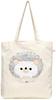 Skater Canvas Tote Bag Hedgehog Pompon's ZCTB1-A