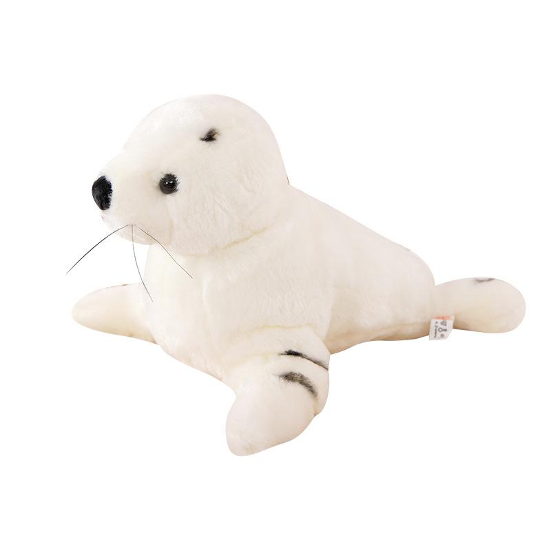 Cute Simulated Sea Lion Plush Toys Aquarium Seal Doll Souvenir Children's Sleeping Pillow Ornaments