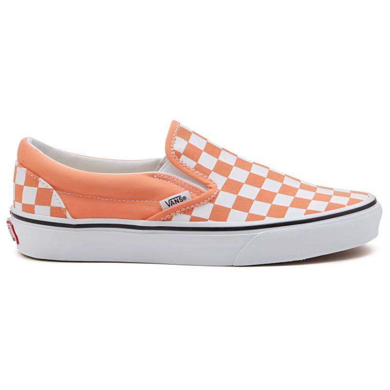 Slip-On Classic Vans 'Checkerboard - Cadmium Orange' VN0A33TB9HL