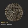 Background Home Decoration Wall Hanging Copper Pendant Metal Hollow Out Coral Lotus Leaf Fish Pond Goldfish Wall Decoration