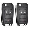 2 Replacement Remote Key Fob for 2010 - Chevrolet Equinox / GMC Terrain 3B