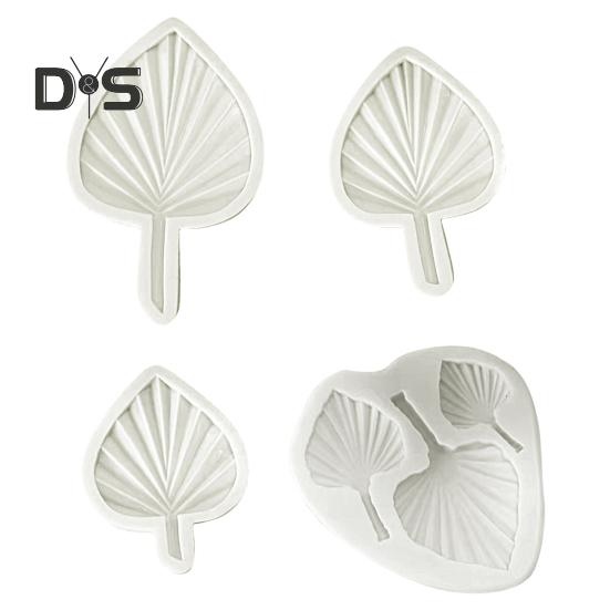 Food Grade Cake Mold Heat Resistant Silicone All Purpose Leaf Shaped Craft Dessert Mold Decor Home Supplies