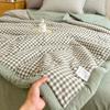 Skincare Polishing Summer Cool Quilt Student Dormitory Water Wash Cotton Single Person Summer Quilt Air Conditioning Quilt Summer Thin Quilt