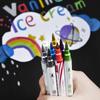 Double Head Color Calligraphy Pen Soft Head Pearlescent Metal Color for Art Hand Painting Creative Painting Greeting Card Hand Account