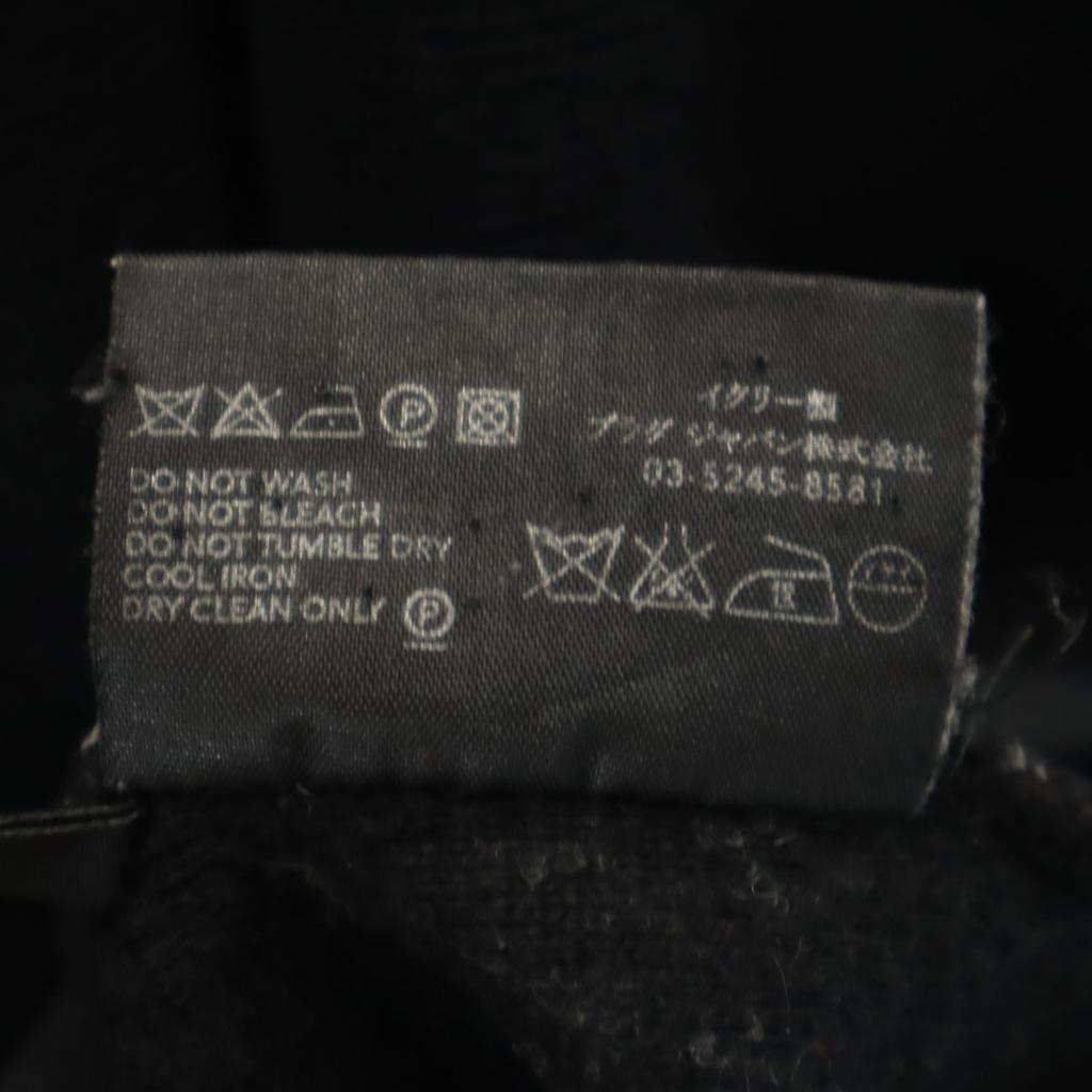 PRADA SPORTS made in Italy Long sleeve sweater 48 black knit Men's Used