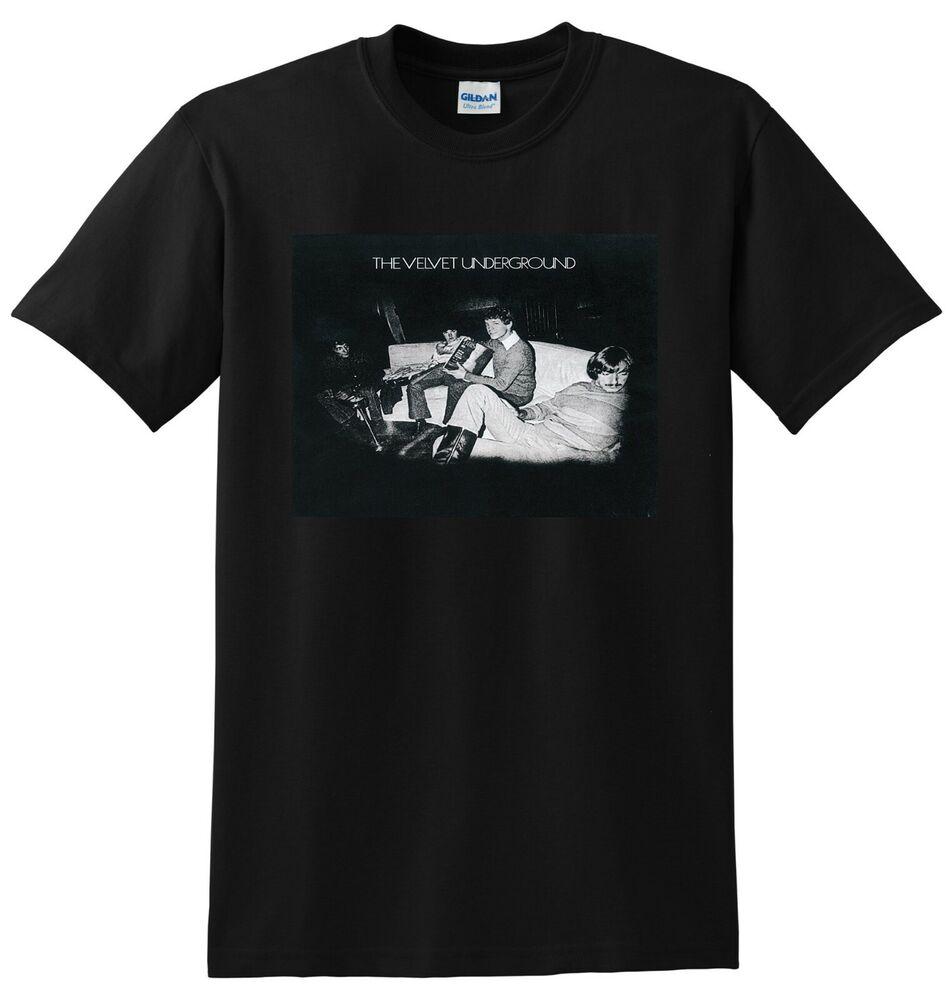 THE VELVET UNDERGROUND T SHIRT self titled vinyl cd cover SMALL MEDIUM LARGE Unisex T-Shirt XL
