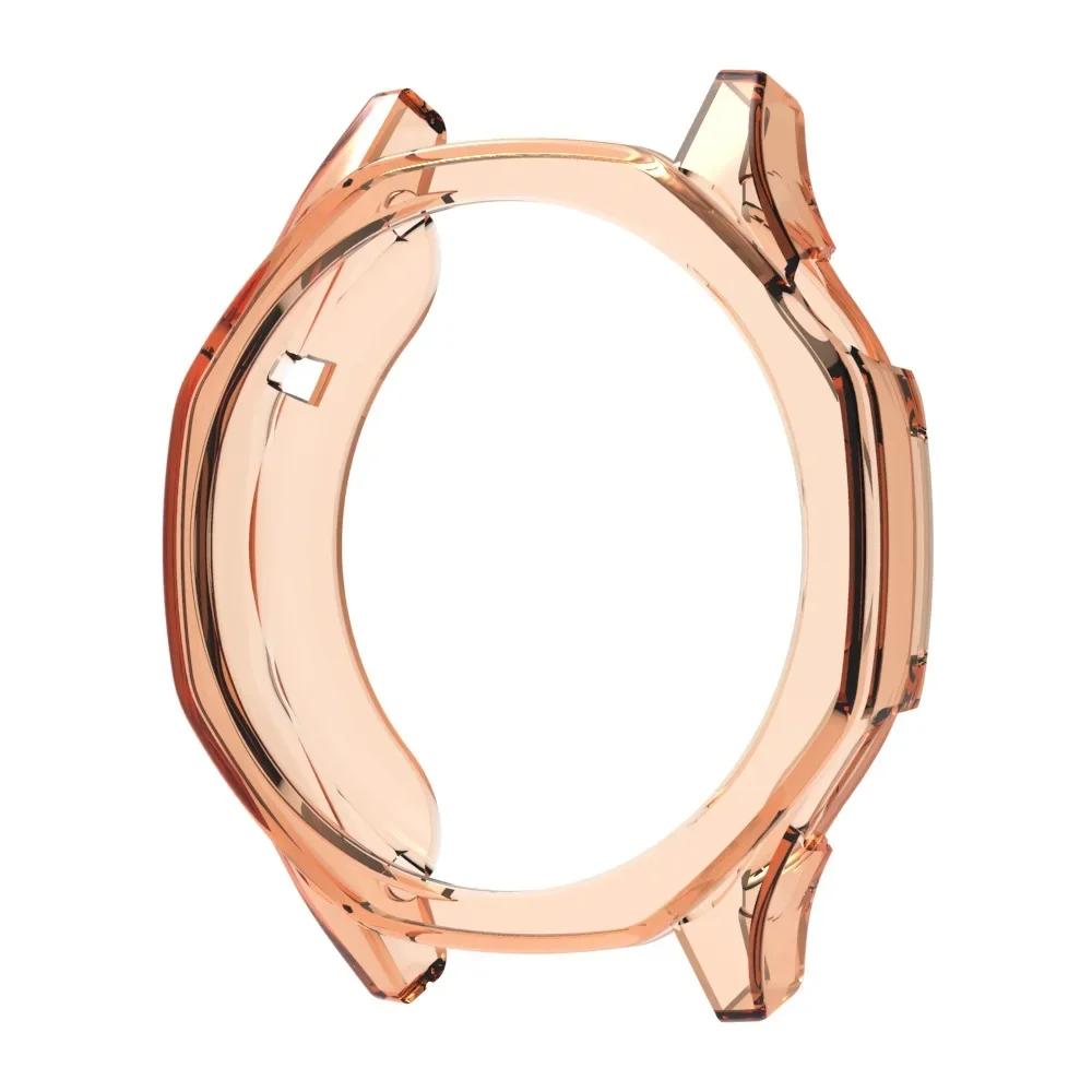 

Силиконовый TPU чехол для Huawei Watch GT 5 41мм 46мм Смарт-часы Защитная рамка-бампер для экрана Чехол-оболочка для Huawei Watch GT5 For GT5 41mm оранжевый
