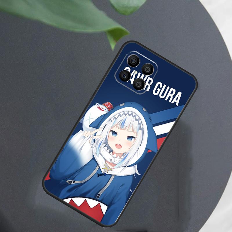 Gawr Gura Hololive Girl For Honor Magic 8 7 6 Pro Case For Honor Win RT X9d X9c X9b X9a X8c X8b 50 70 90 200 400 Lite