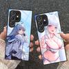 Blue Archive Ushio Noa Phone Case for Samsung Galaxy S26 S25 S24 S23 S22 S21 S20 Note20 Plus FE Ultra Glass Colorful Cover Cover