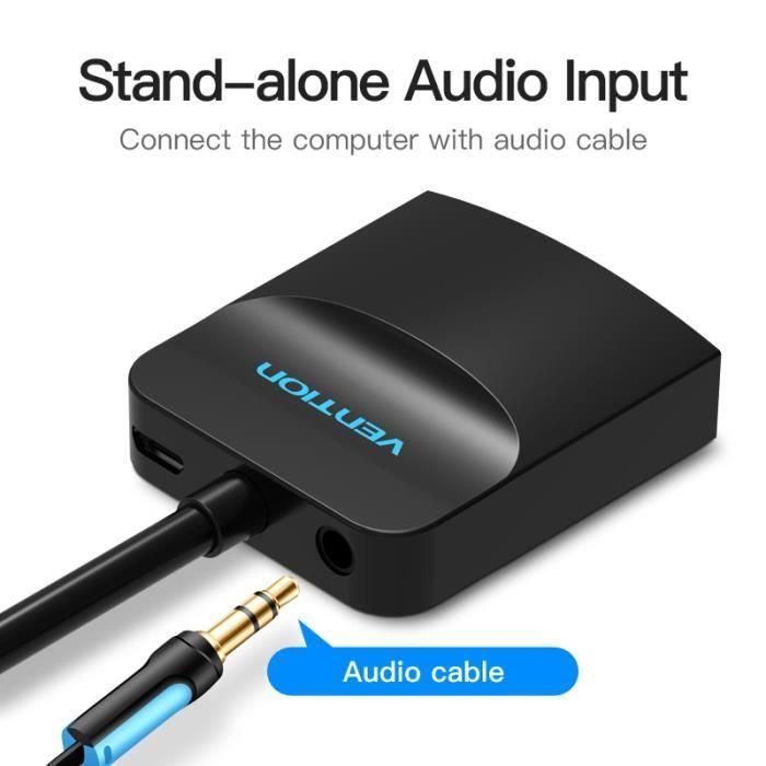 Adaptateur VGA Vers HDMI - VENTION - Convertisseur 1080P - Audio Et Vidéo - PC, Projecteur, HDTV