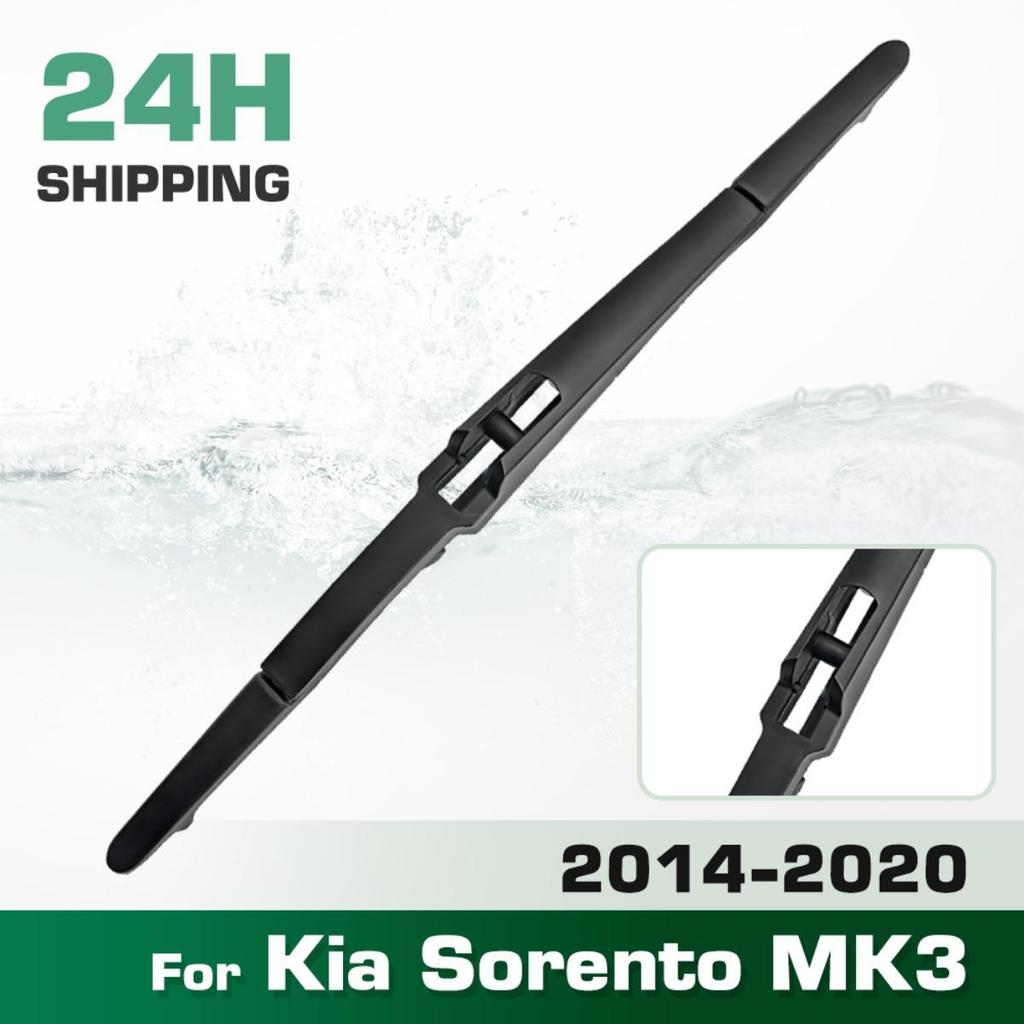 Heckscheibenwischerblätter, Premium-Ganzjahreswischerblätter Ersatz für Kia Sorento MK3 2014-2020, Naturkautschuk Bajonett, Einfach zu installieren 11″