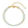 European American Cross-border Hot Sale New Bohemian Style Ball-Shaped Natural Stone Bead Bracelet Women's Jewelry Niche