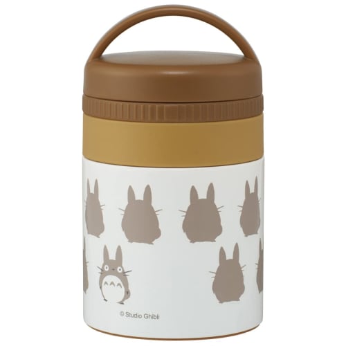 Skater Antibacterial Thermal Insulation Soup Jar Small Size My Neighbor Totoro Silhouette Ghibli 180ml LJFC2NAG-A