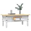 VidaXL Pin Coffee Table Mexican Side Table Sofa Table End Table Living Room Table Home White 282626