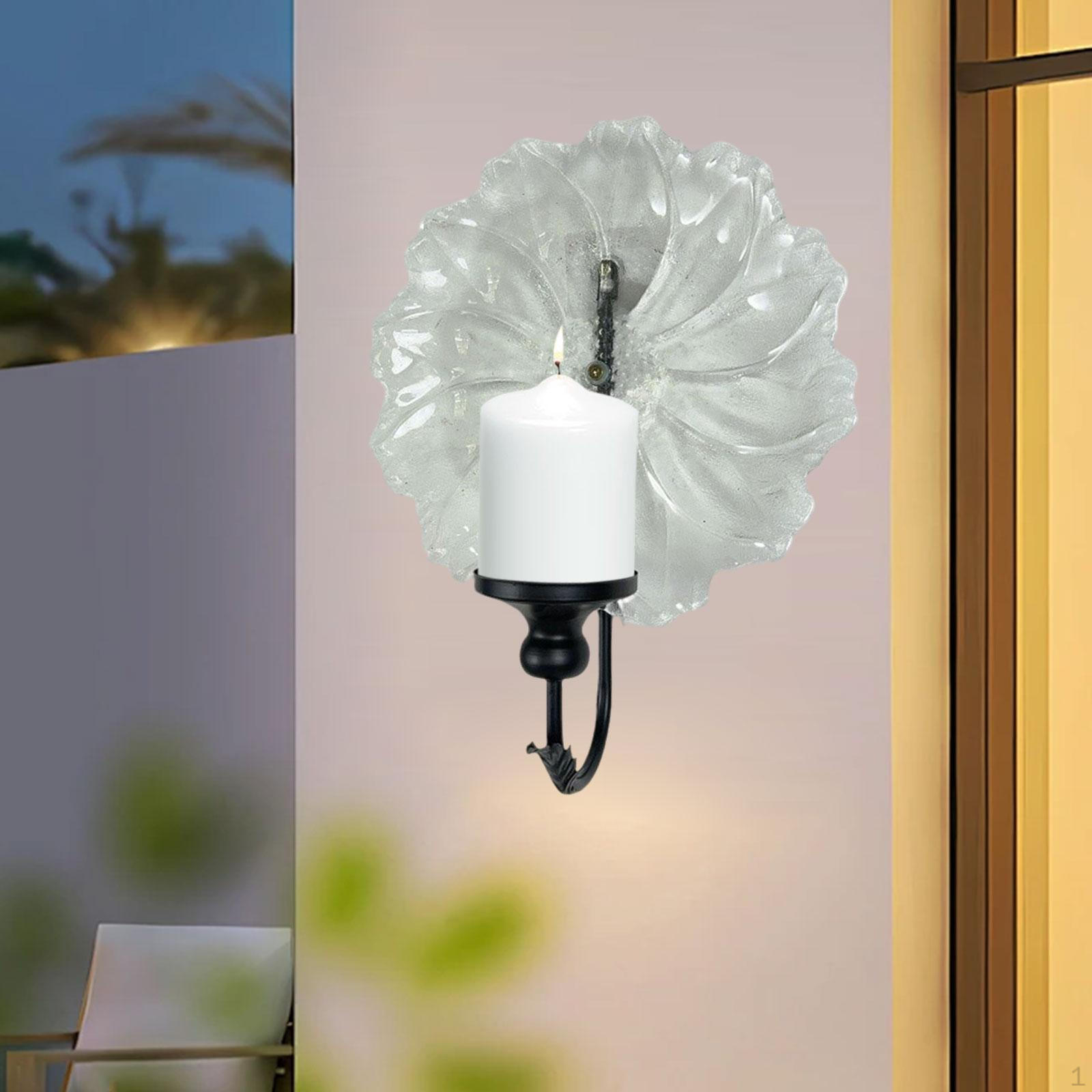 

Подсвечник для настенного крепления, железо и стекло Design Events Home Style D