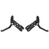 MEIJUN 1Pair Bike Brake Levers Aluminum Alloy Bicycle Brake Handle for Brompton 3sixty Mountain BikeBlack