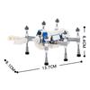 MOOXI Movie Space Wars Robot Serie MOC Model Brick DIY Diorama Adult Children Toy Building Block Sets Montessori Gift Decoration
