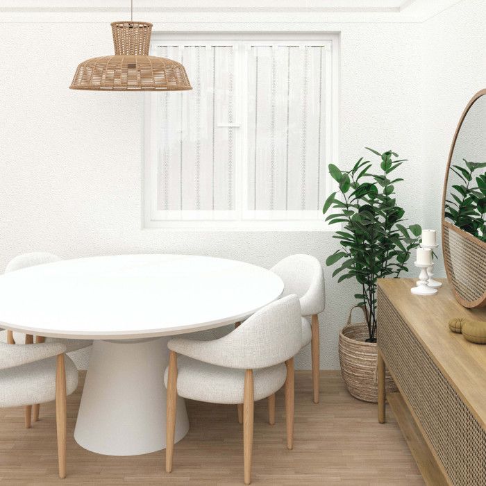 Paire de brise bise 60x120 cm CHARLOTTE, par Soleil d'Ocre