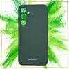 Etui Mercury Silicone Do Galaxy A35, Zielone