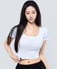 Pijikeolgameoncheu P5083 Women'S Soft Ribbed Slim Short Sleeve [4 Colors]
