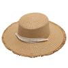 Strohhut Sonnenschutz mit breiter Krempe für Strand und Outdoor Sonnenschutz