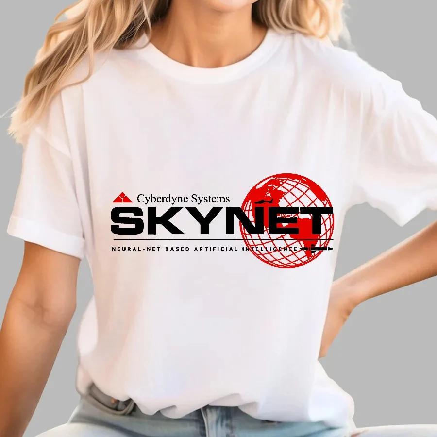 Cyberdyne Systems Skynet Men's Graphic T-Shirt Soft Moisture-Wicking Cotton Shirt Summer Casual