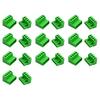 10Set 5.08mm Pitches  Pluggable Male and Female Connector Pluggable PCB Screw Terminals Block Connector Enduring