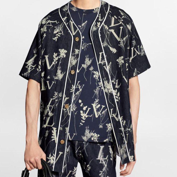 Louis Vuitton 2010s Lv Leaf Shirt 1A7XFN