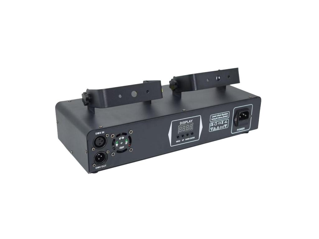 4-Eye Dynamic Full-Color Laser Light Bar for Stage and Private Room Lighting