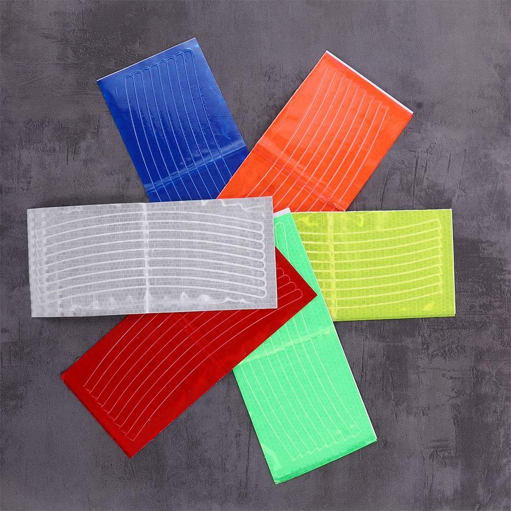Reflector Sticker Cycling MTB Reflector Tape Reflective Strip Fluorescent Bicycle Sticker