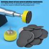 50pcs Hook and Loop 50mm Sander Disc Sanding Polishing Paper Pads Abrasive Sandpaper (#1500)