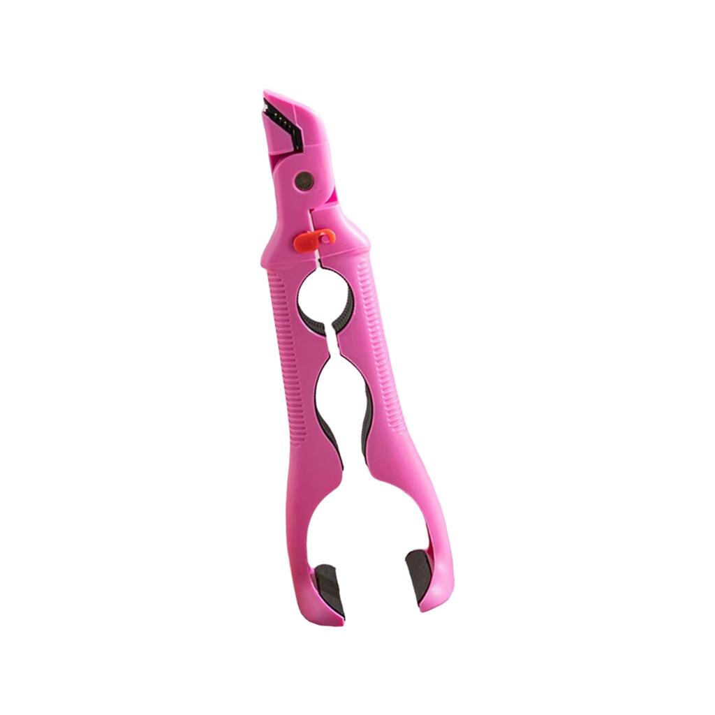 Multifunction Kitchen Tongs ABS Silicones Design Heat Resistant Hot Plates Gripper Clamp For Bowls Pan Safe Handling