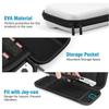 Storage Bag For Nintendo Switch Console Carrying Case For Switch OLED with 20 Games Cartridges Protective Hard Shell Storage Bag