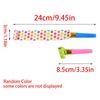 25/50/100pcs Party Blower Cheer Generator Atmosphere Whistle Supplies Party Decor Festival Birthday Celebration Props XJM