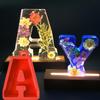 Epoxy Mold Reusable Anti-deformed Easy Demoulding Non-stick Flexible DIY Irregular Form Capital Letter Candle Stencil For Party