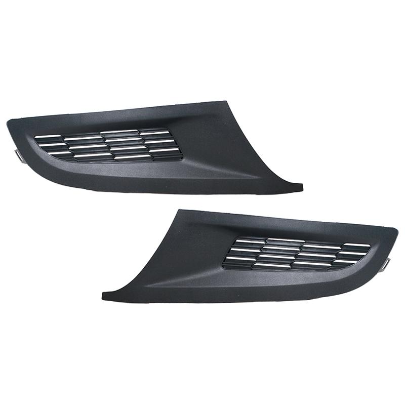 Car Front Bumper Fog Light Grille Grill Cover For Volkswagen VW POLO 2011 2012 2013 Hatchback 6RD853665 6RD853666