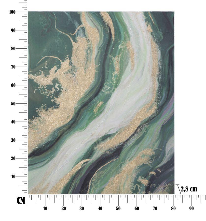 Wandfarbe Grün Cm 80X2,8X100