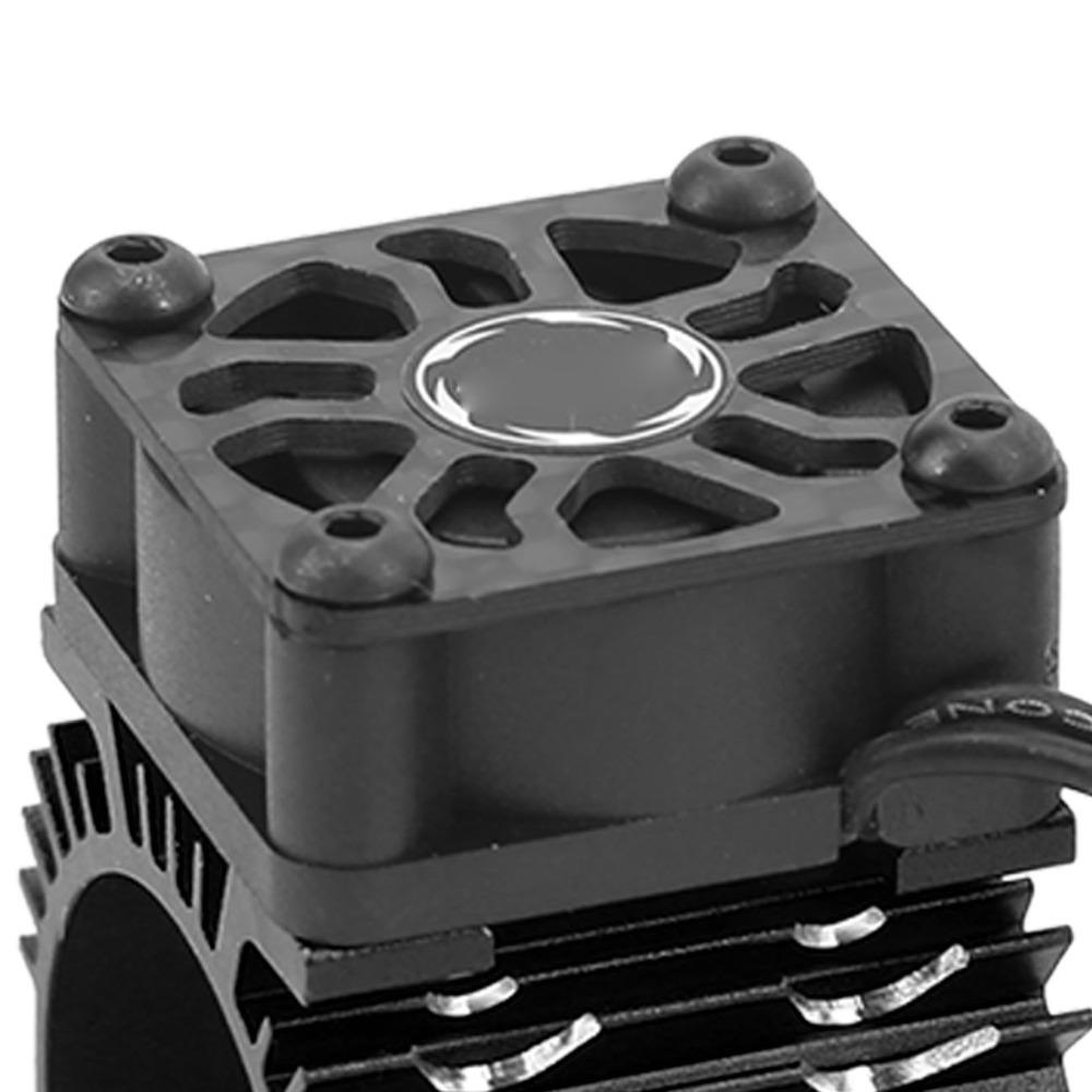 Aluminum Alloy RC Motor Cooling Fan Heatsink 8.4V Brushless Motor Fan Heatsink  Off-Road Racing