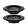 2Pcs Kitchen Sink Filter Stainless Steel Mesh Sink Strainer Filter Bathroom Sink Strainer Drain Hole Filter Trap Waste Screen